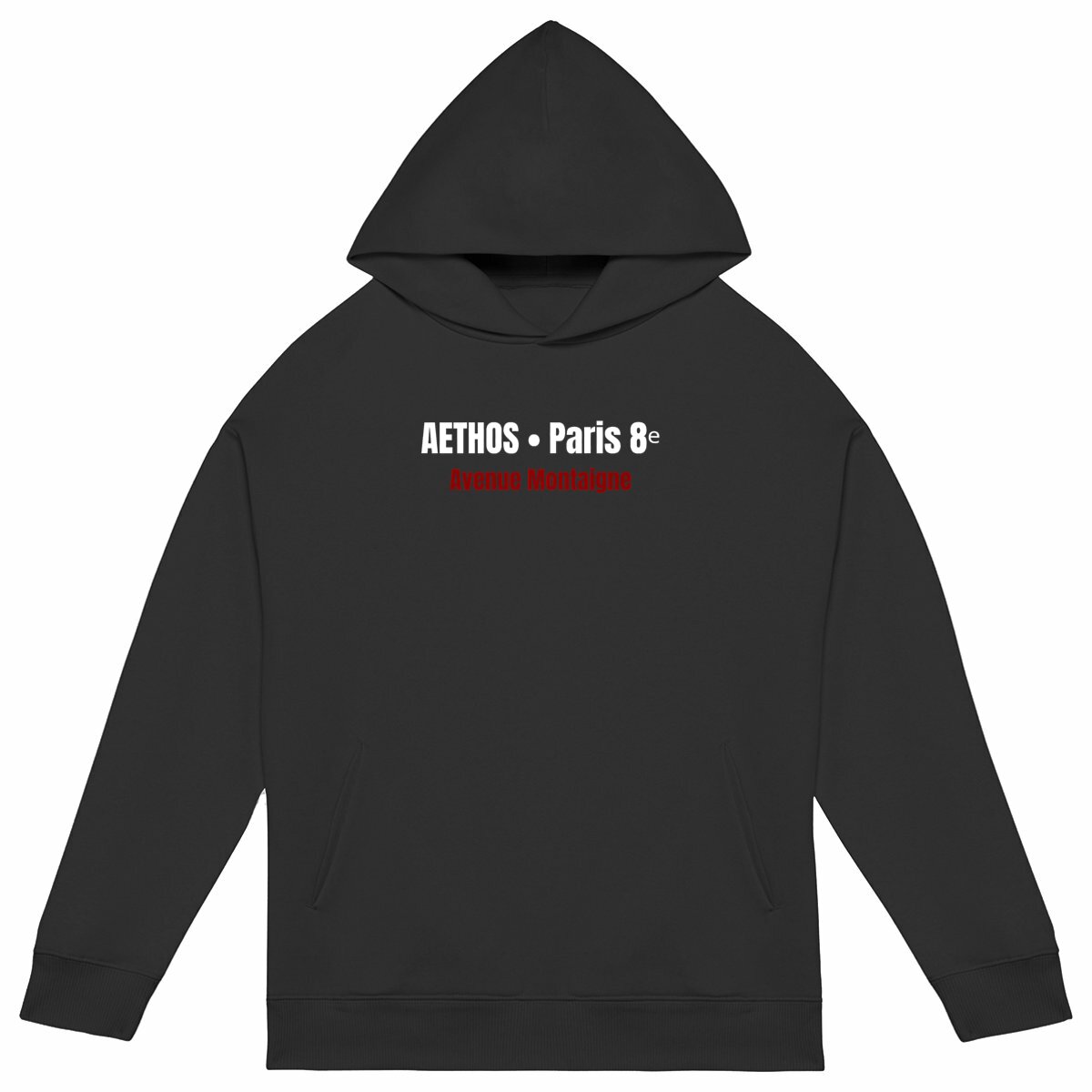Image front Sweat à capuche Unisexe Oversized Aethos x Paris - Avenue Montaigne