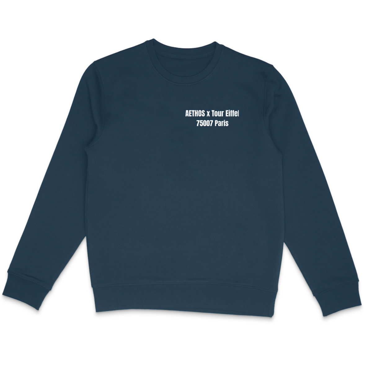 Image back Sweat-shirt Léger Unisexe Aethos x Paris - Tour Eiffel