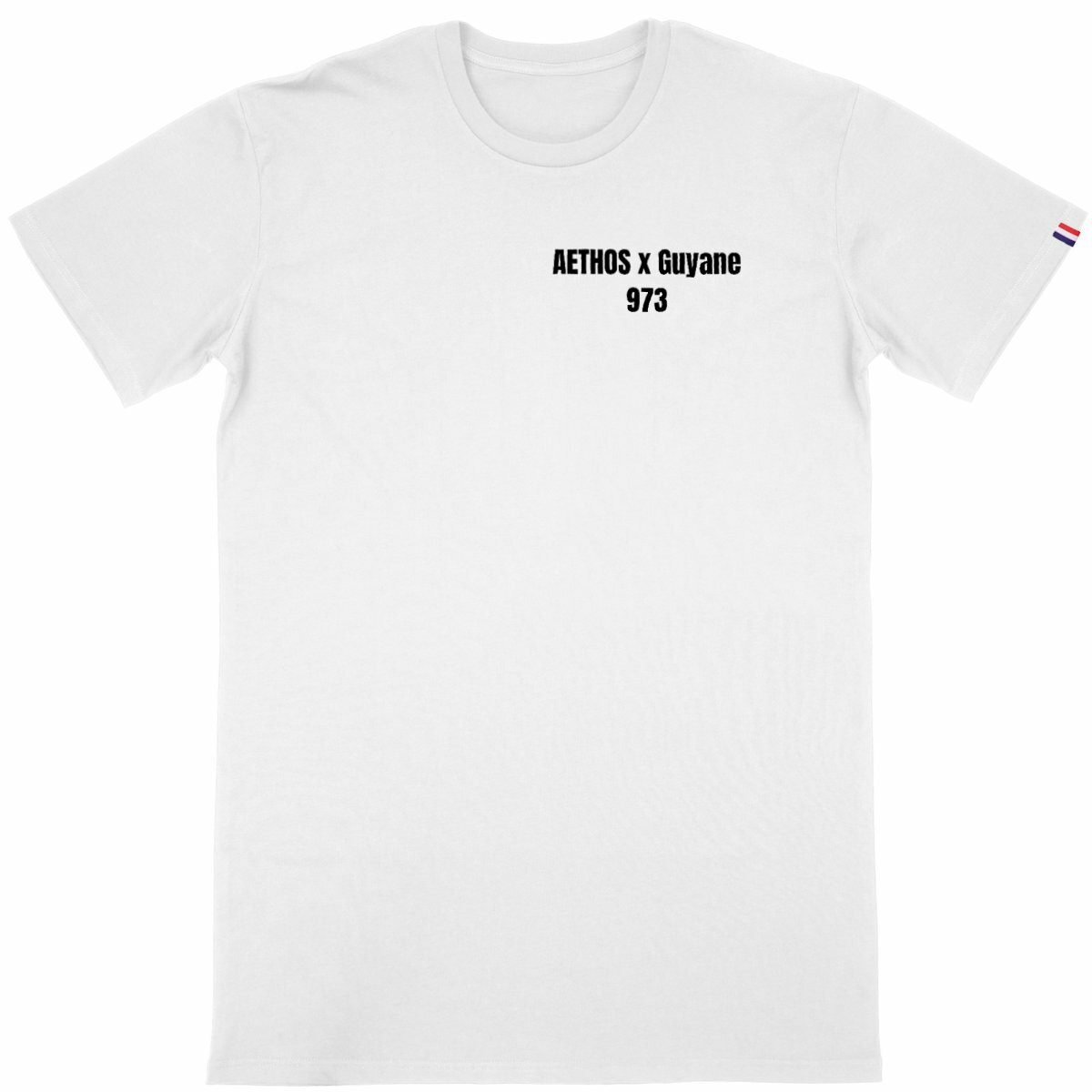 Image front T-shirt Homme Made in France Aethos x Guyane - Kourou