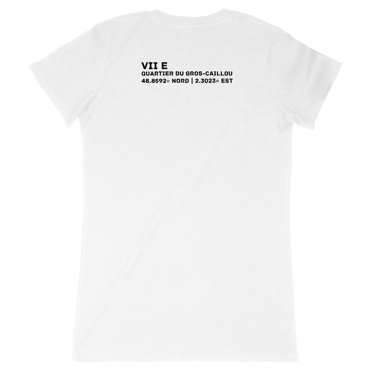 Image back T-shirt Femme Made in France Aethos - Gros Caillou