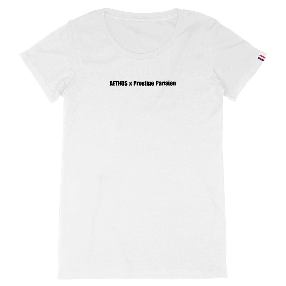 Image front T-shirt Femme Made in France Aethos - Gros Caillou