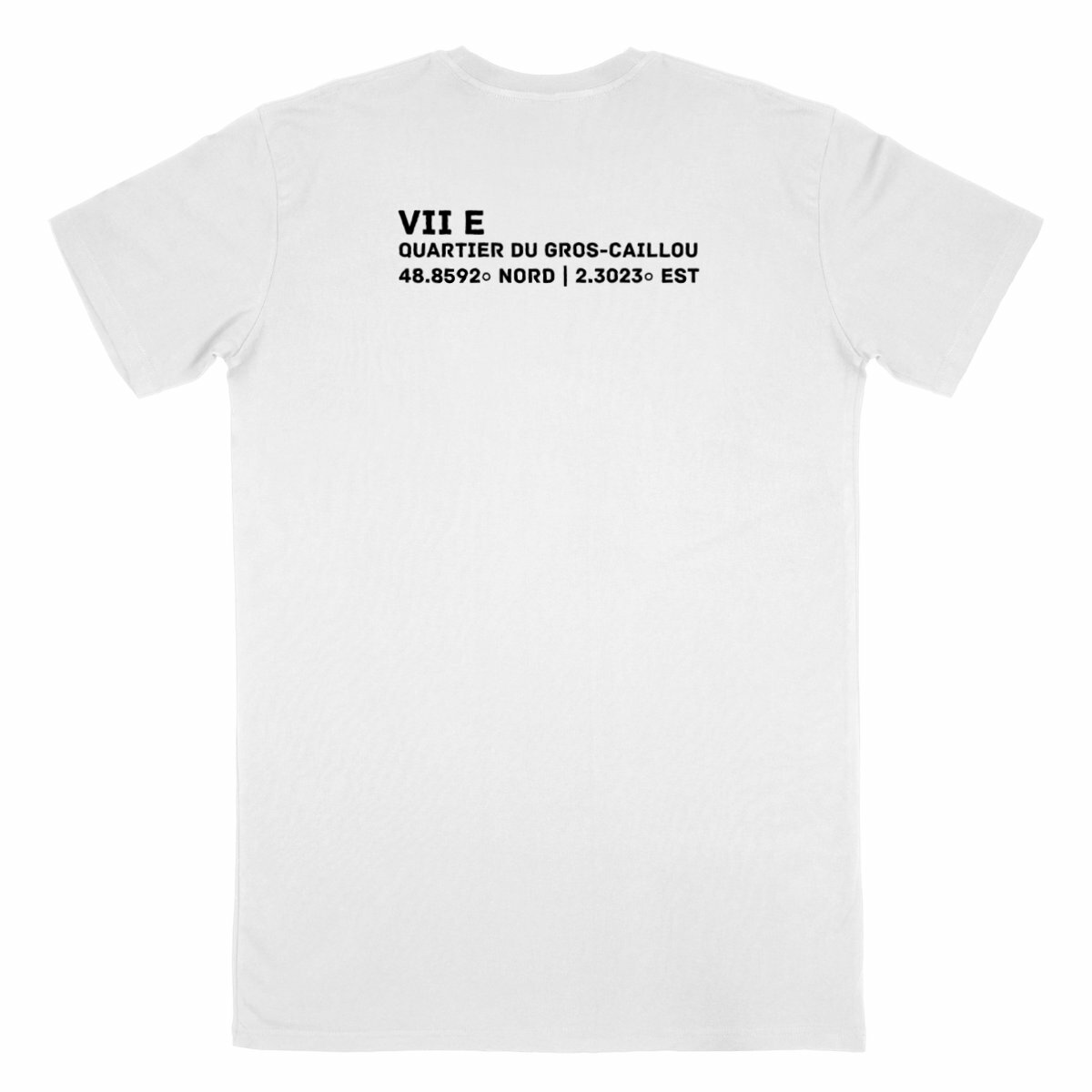 Image back T-shirt Homme Made in France Aethos - Gros Caillou