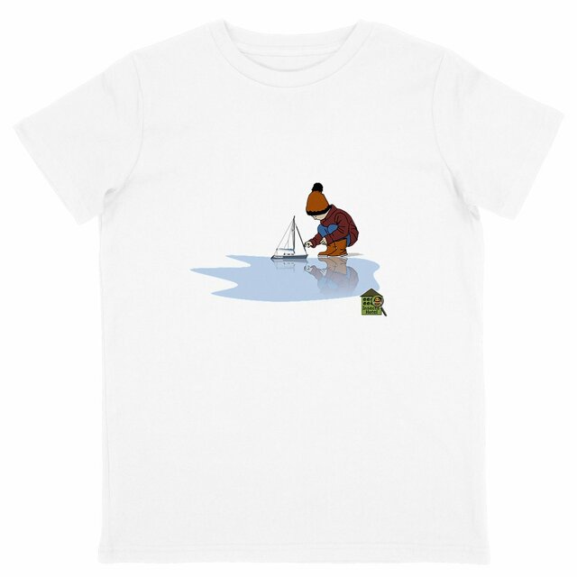 Image back T-shirt (personnalisable) - enfant - "Créer un monde"