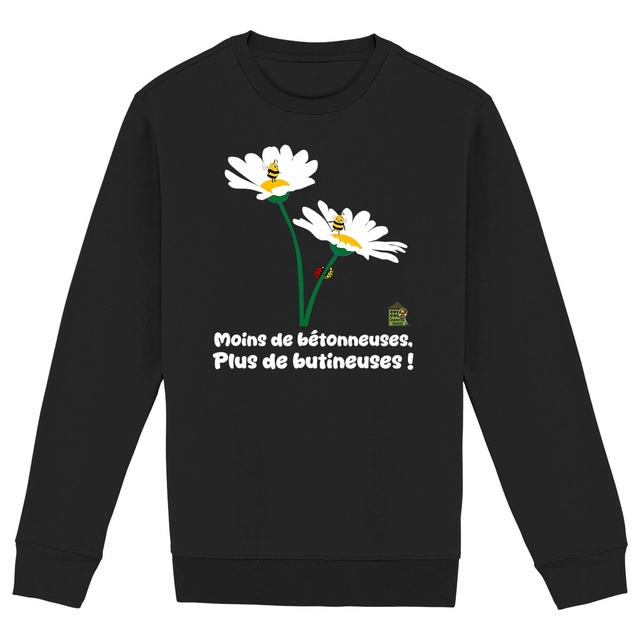 Image back Sweat épais - femme ou homme - "Butineuses"