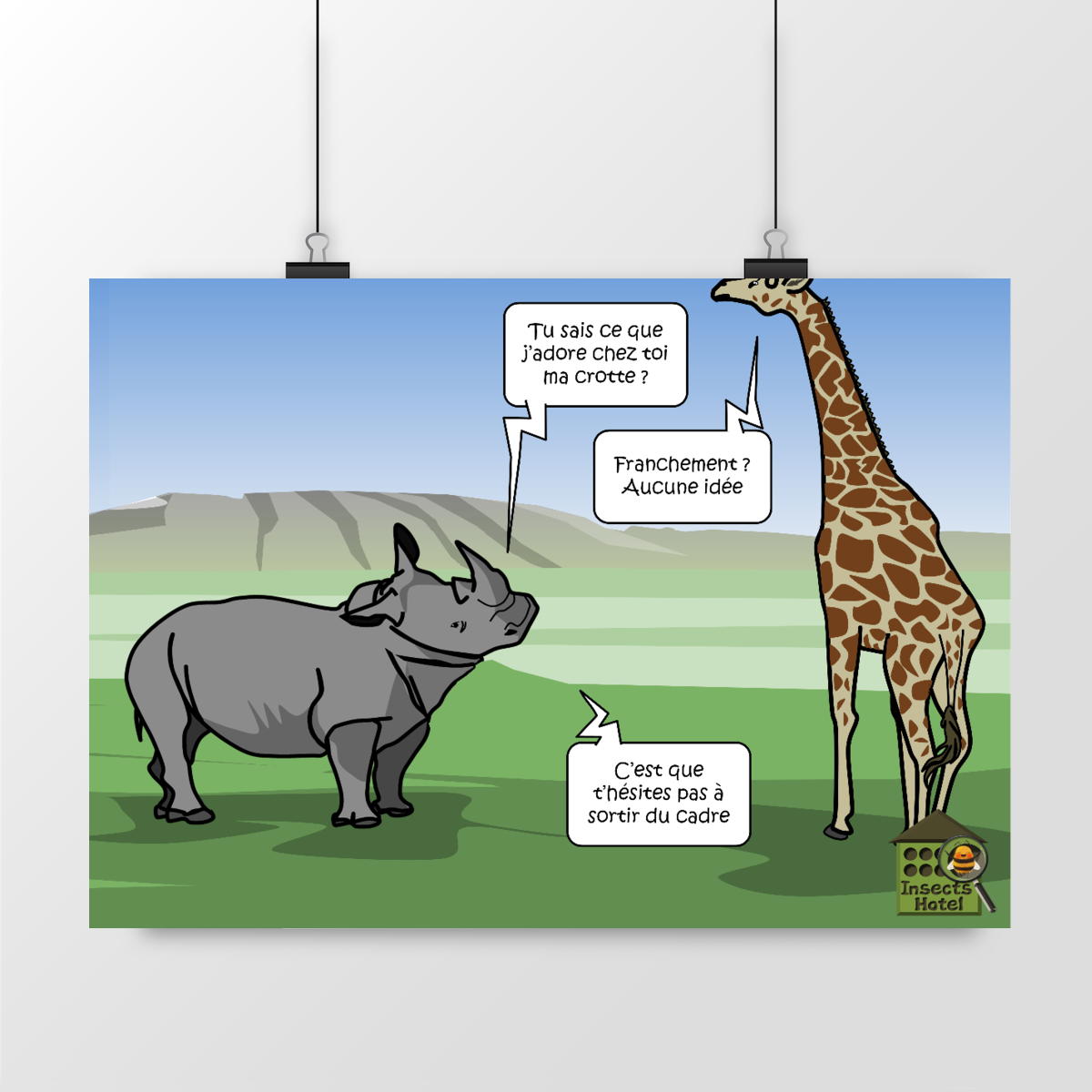 Image front Poster - "Hors cadre"