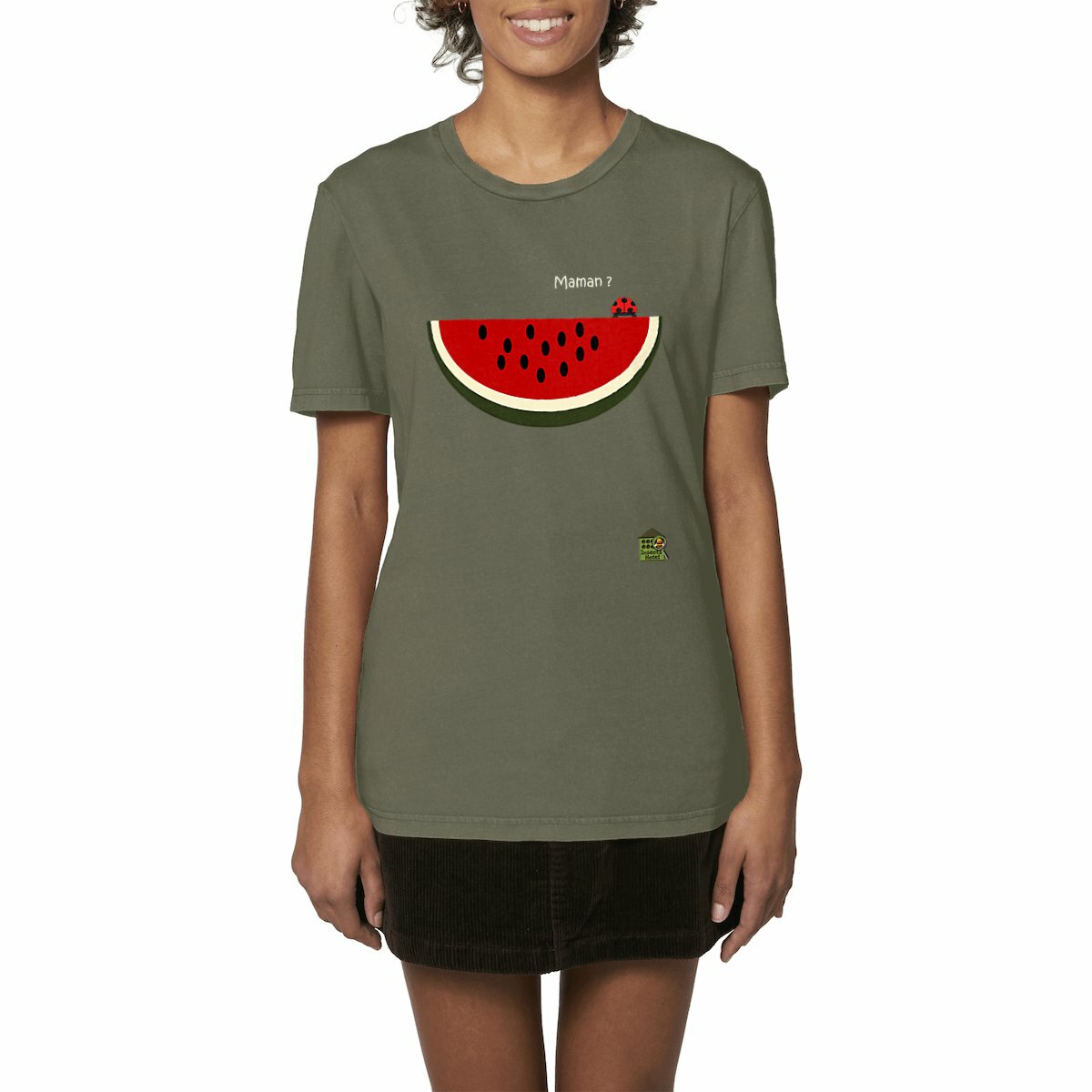 Image du produit T-shirt Unisexe Vintage - "Maman coccinelle"