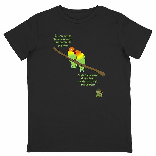 Image back T-shirt - Enfant - "Logique"