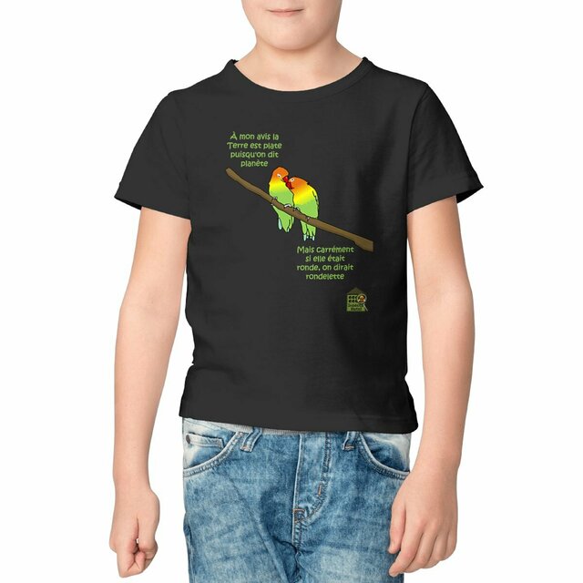 Image front T-shirt - Enfant - "Logique"