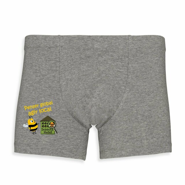 Image back Boxer - homme - "Agir local"