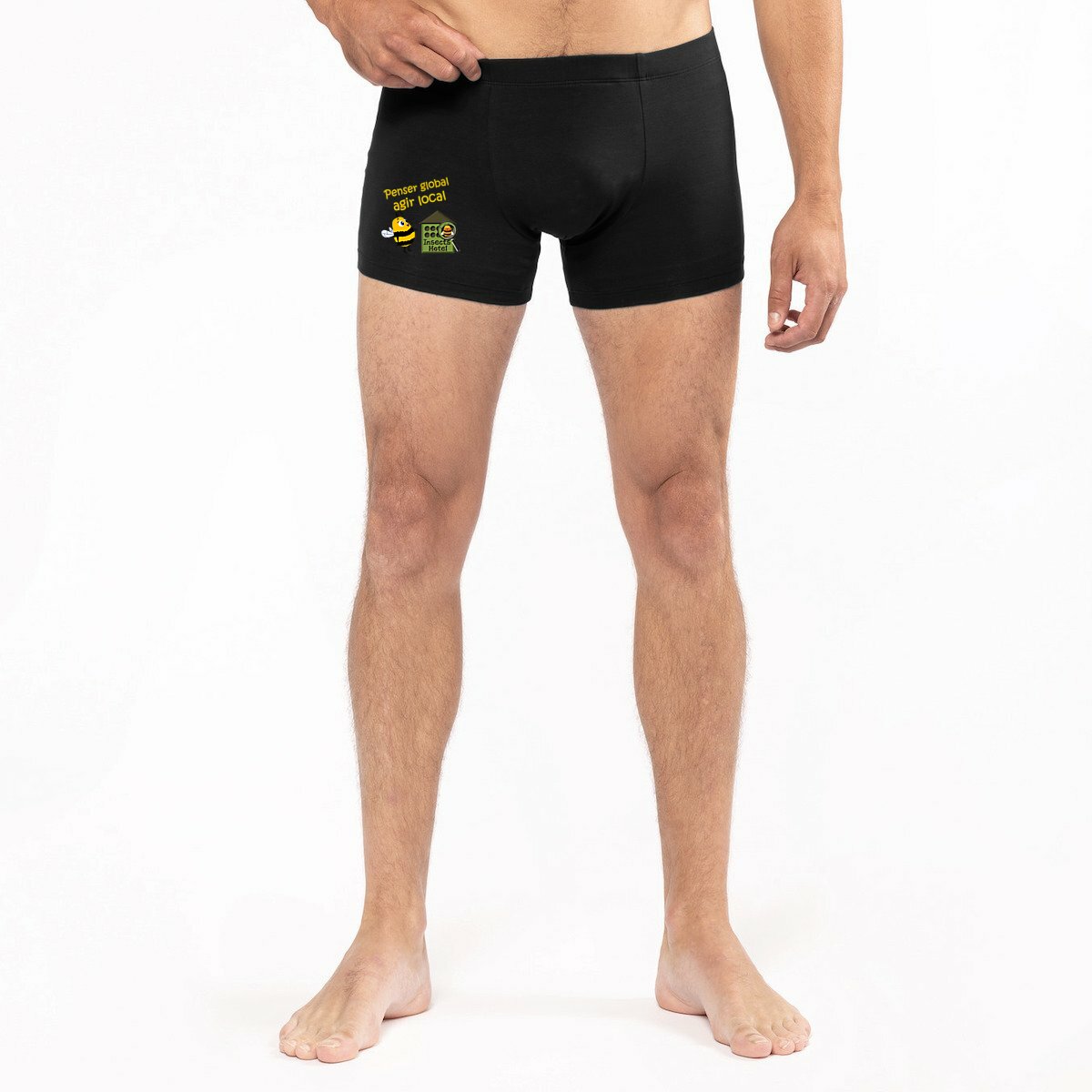 Image front Boxer - homme - "Agir local"