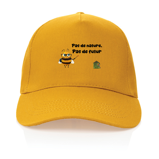 Image front Casquette - "Pas de nature, pas de futur"