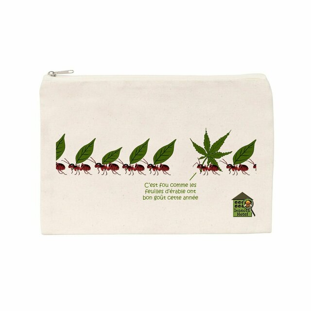 Image back Pochette - "Feuilles d'érable"