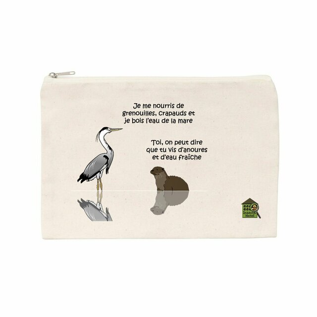 Image back Trousse - "La loutre et le héron"