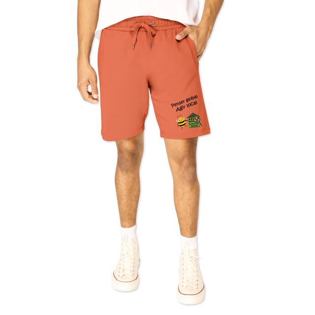 Image front Short homme - Beenie & son slogan - (made in Portugal)