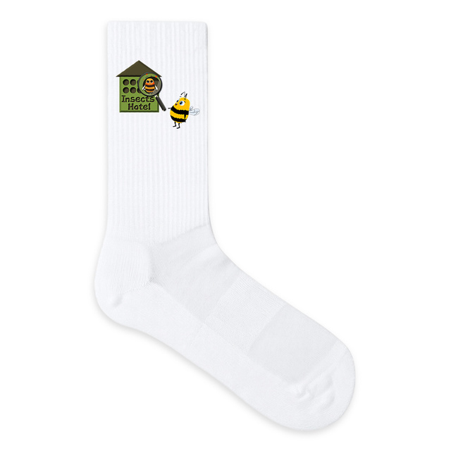 Image back Chaussettes InsectsHotel écoresponsables - Spéciales fans