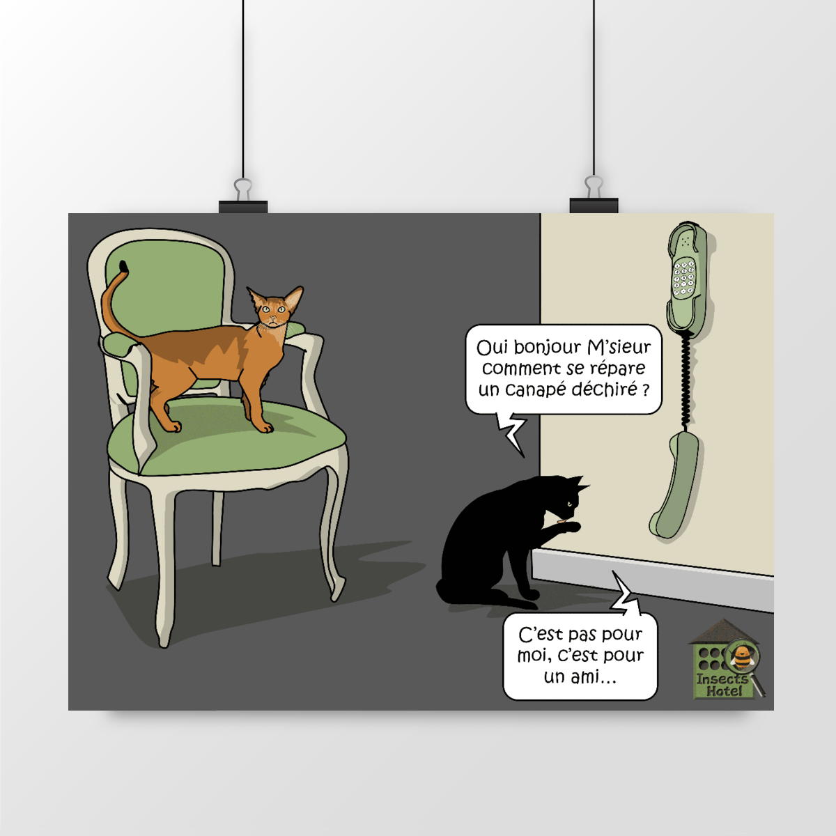 Image front Poster - "Coup de griffe"