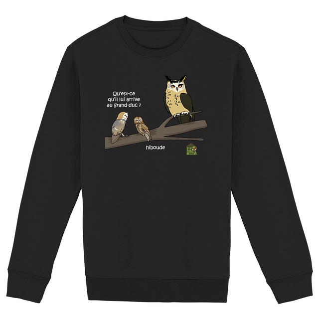 Image front Sweat épais - femme ou homme -"Hiboude"