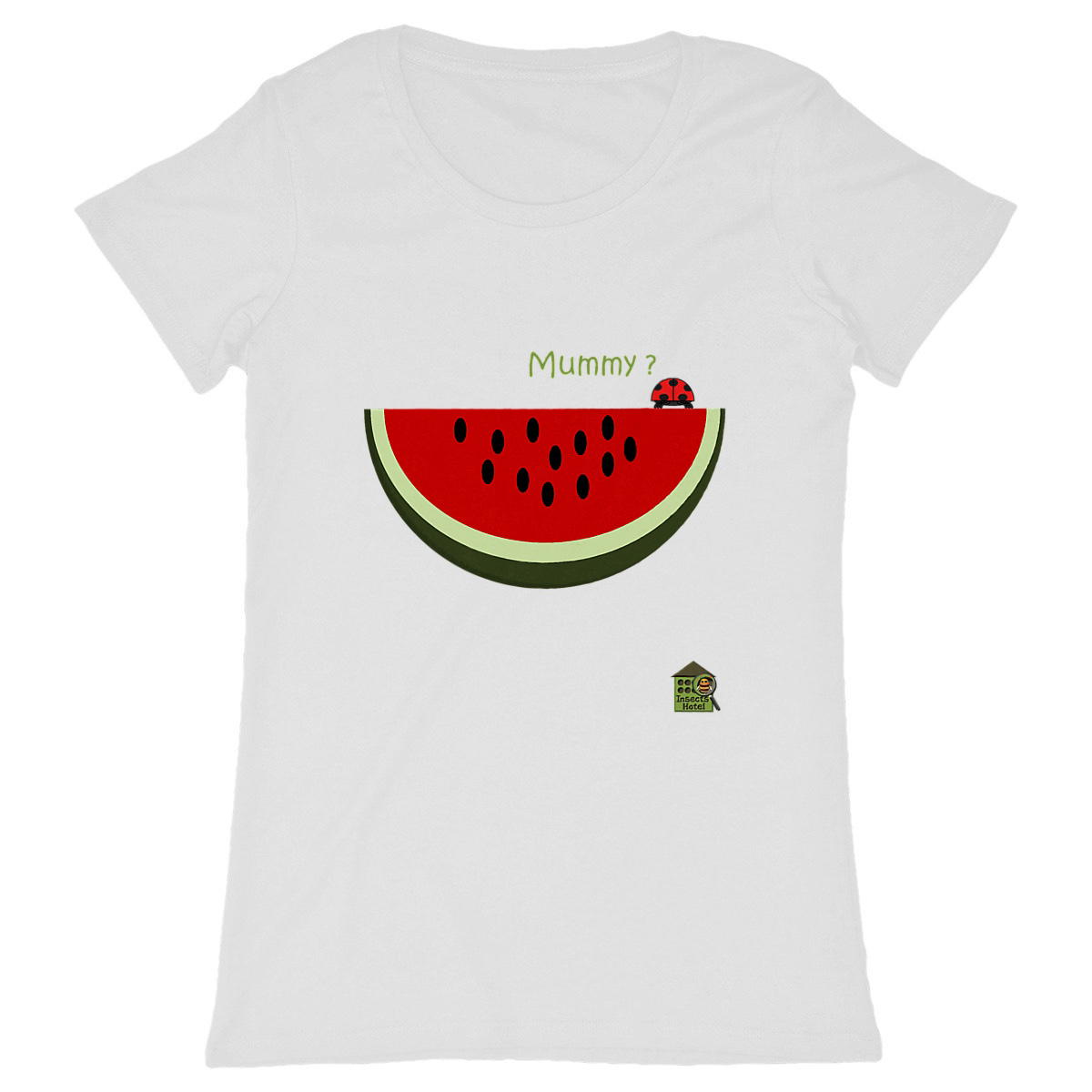 Image back T-shirt Classique - Femme - "Coccinelle"