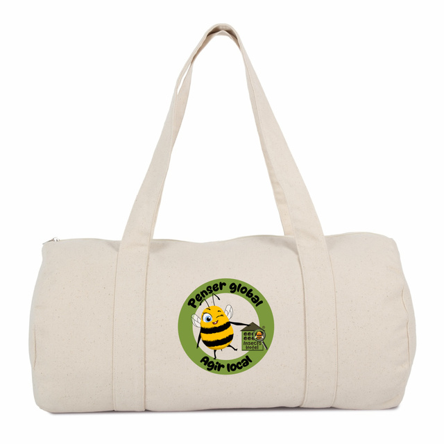 Image back Sac Polochon - "Beenie & son slogan"