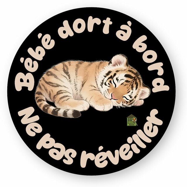 Image front Autocollant - "Bébé à bord"