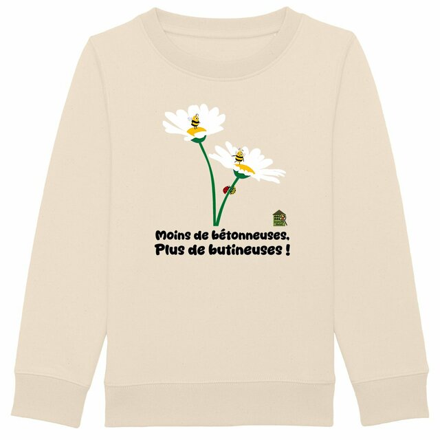 Image back Sweat-shirt épais - Enfant - "Butineuses"