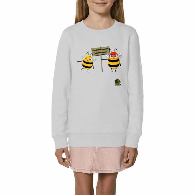 Image front Sweat-shirt chaud & épais - enfant - "Butineuses"
