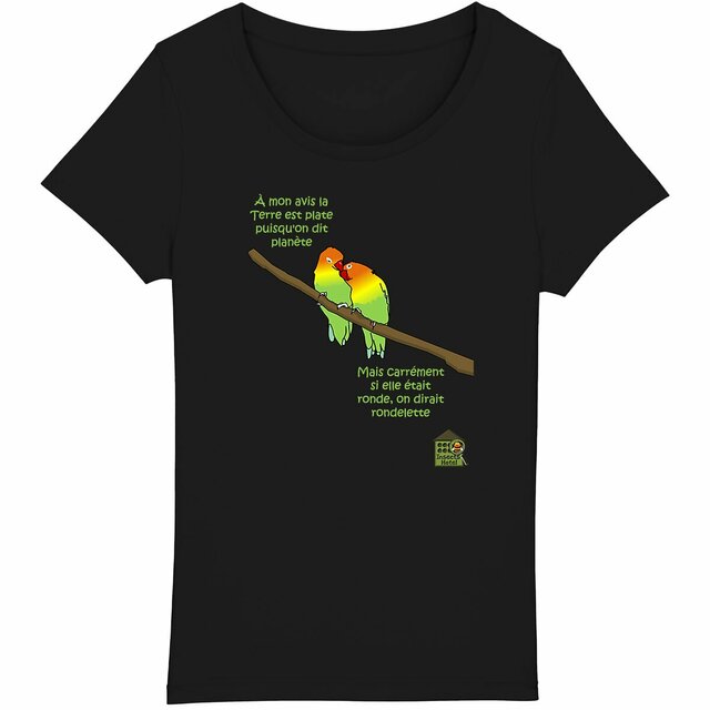 Image back T-shirt - Femme - "Logique"
