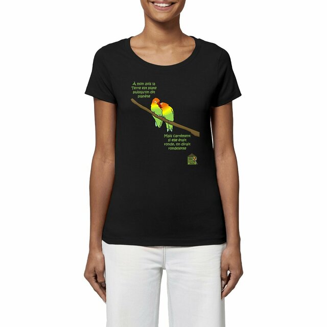Image front T-shirt - Femme - "Logique"