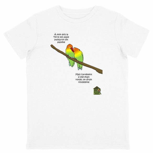 Image back T-shirt - Enfant - "Logique"