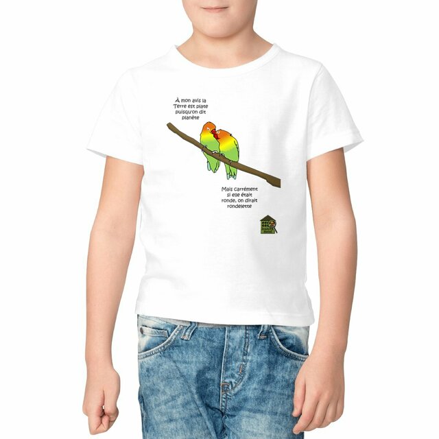 Image front T-shirt - Enfant - "Logique"