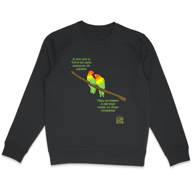 Image back Sweat-shirt - femme ou homme - "Logique"
