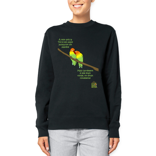 Image front Sweat-shirt - femme ou homme - "Logique"