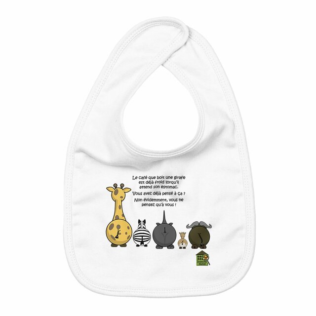 Image back Bavoir - "Café froid"