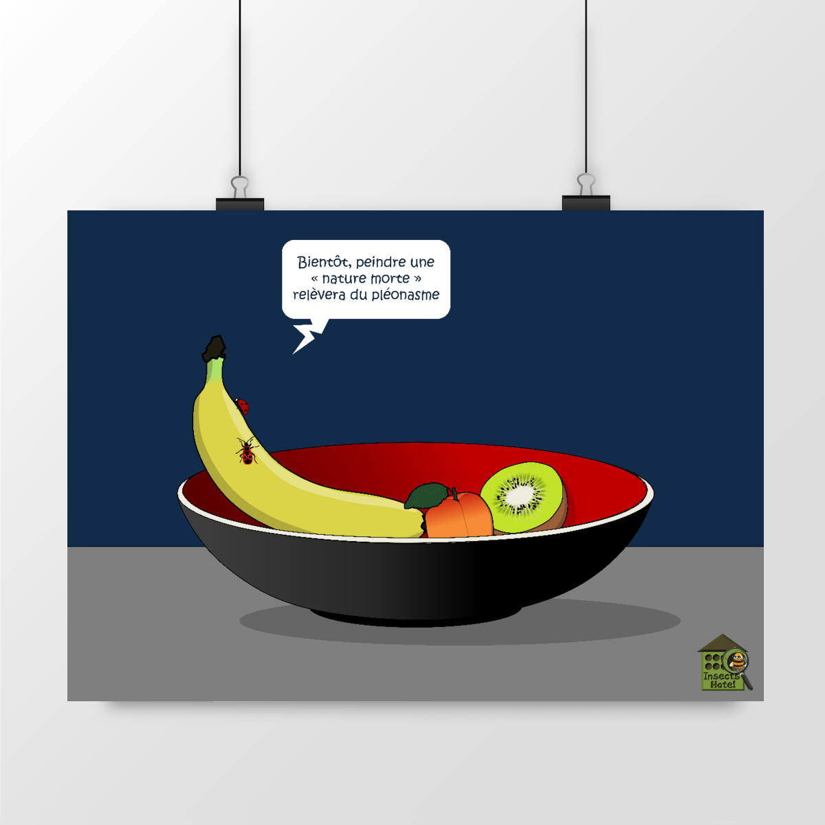 Image front Poster - "Clin d'œil aux peintres"