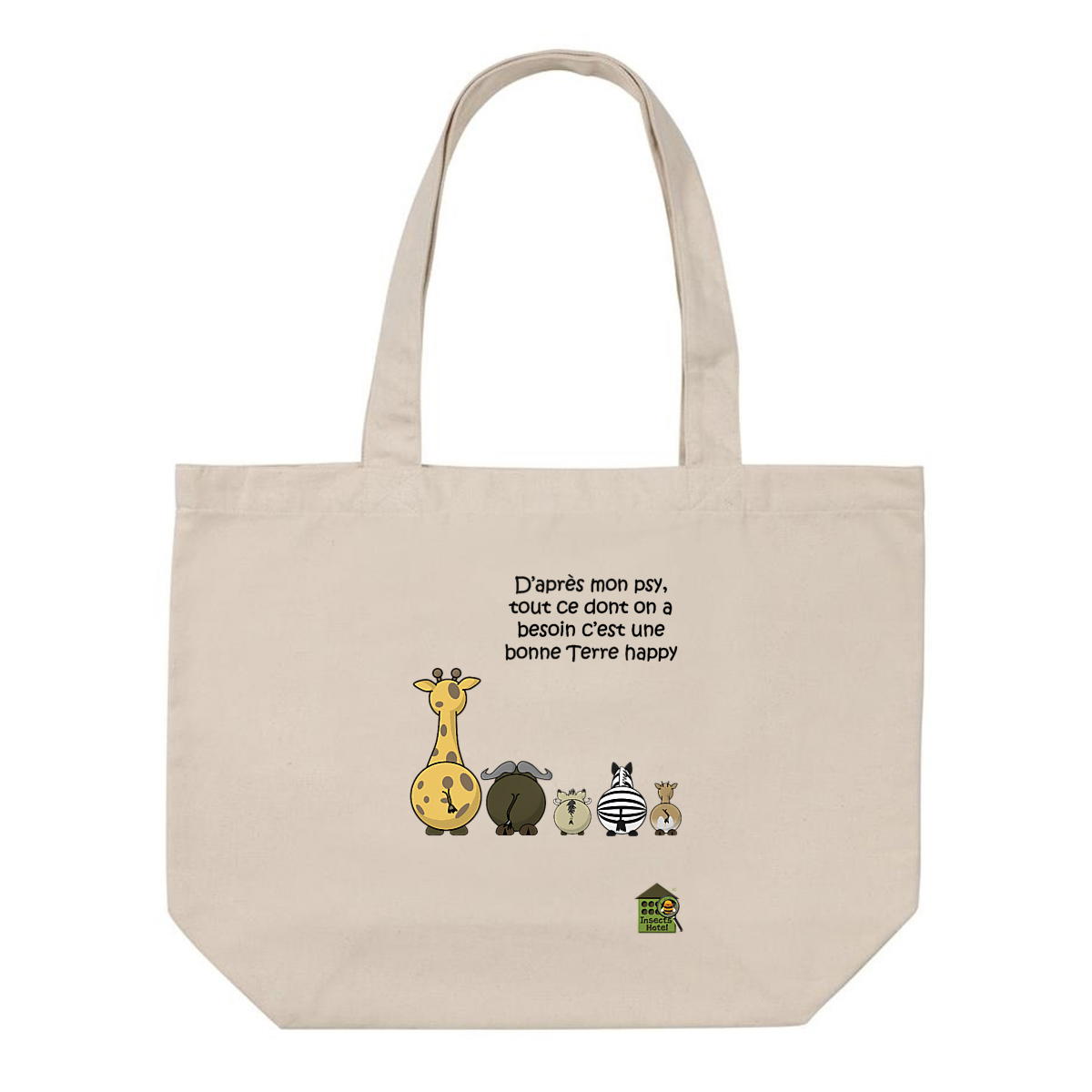 Image front Shopping bag - "Terre happy"