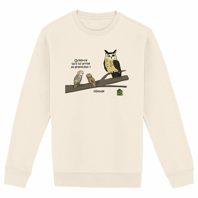 Image front Sweat épais - femme ou homme - "Hiboude"