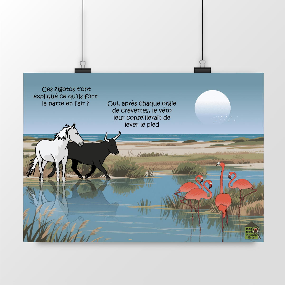 Image front Poster - "Camargue"
