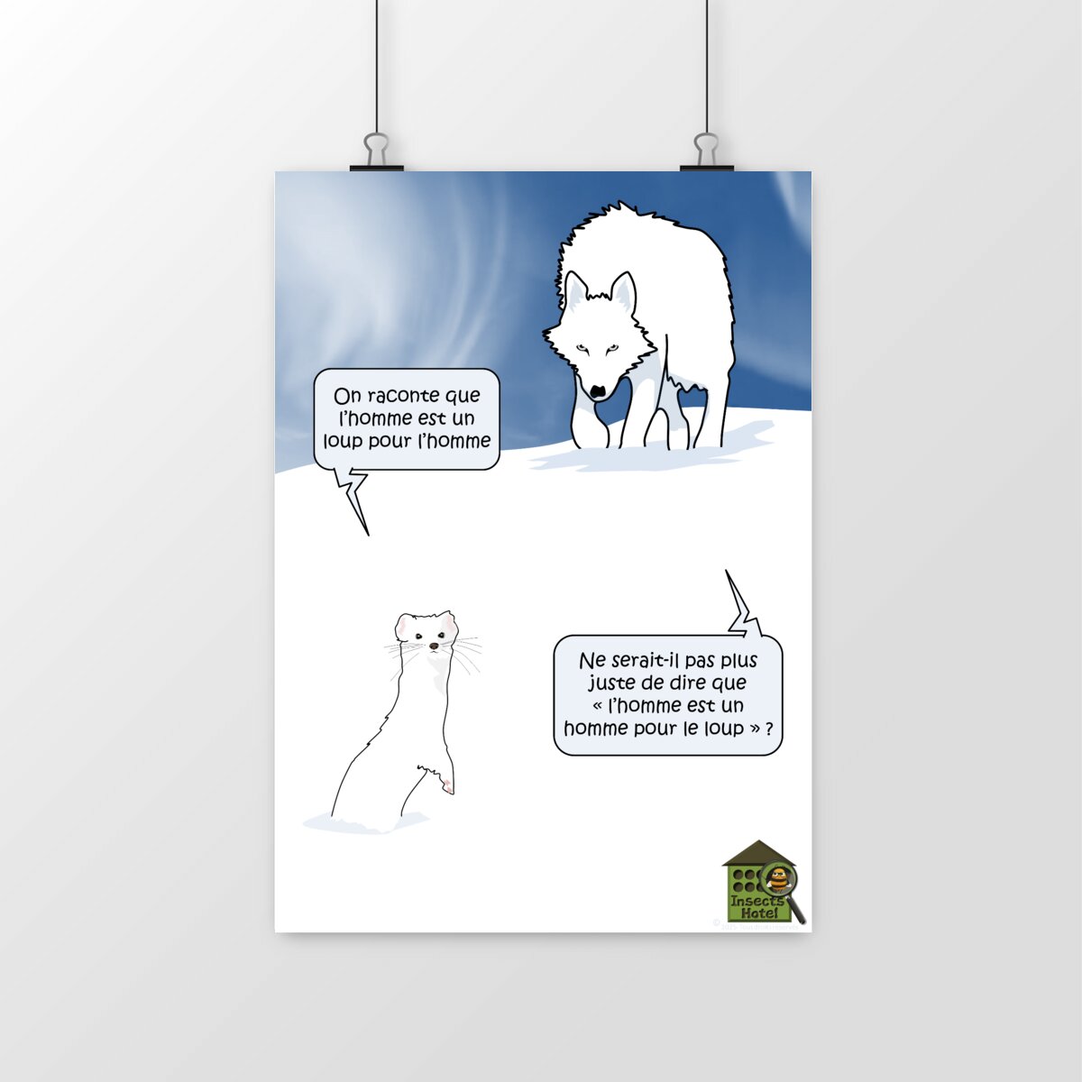 Image front Poster - "Loup"