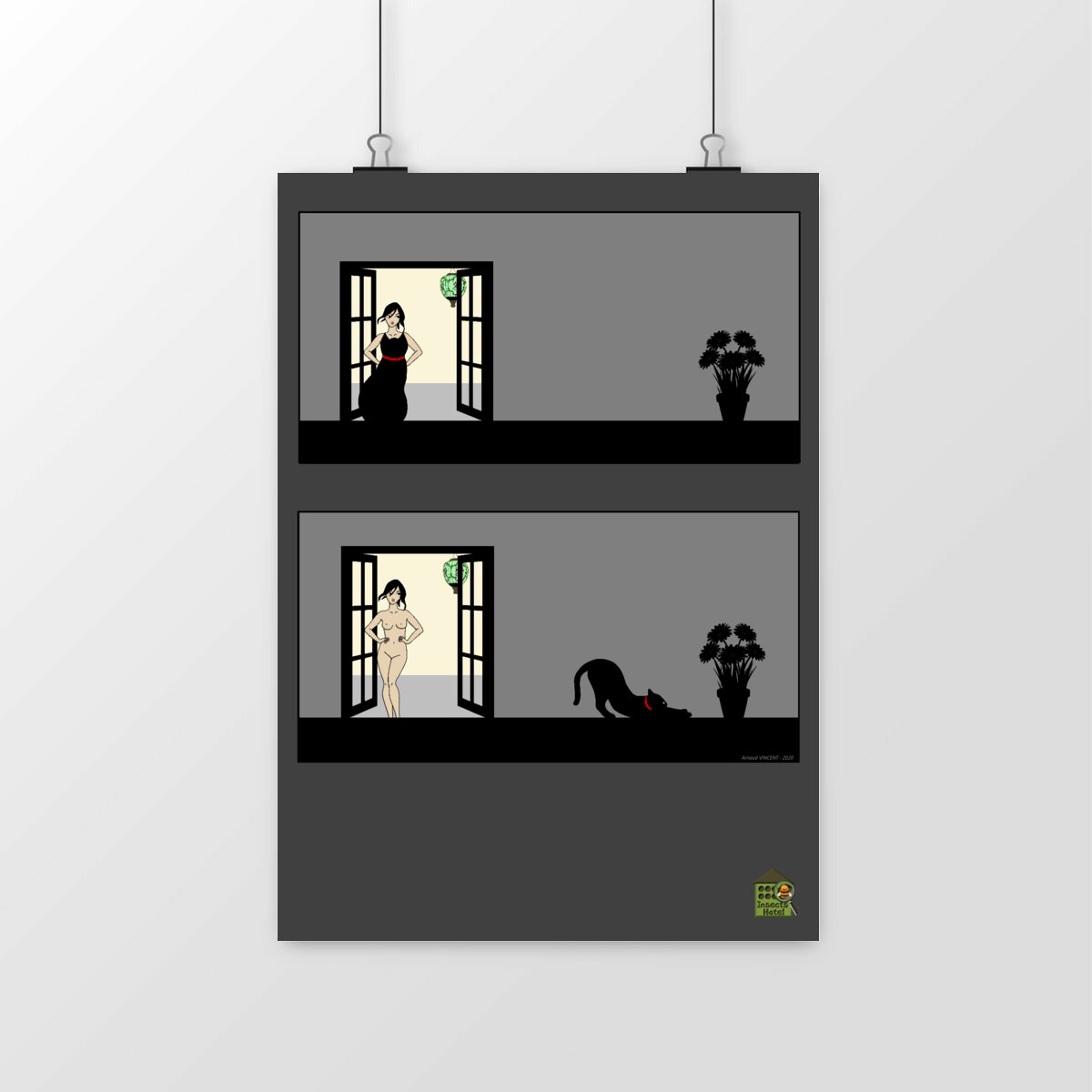 Image front Poster - "Disparition, apparition"