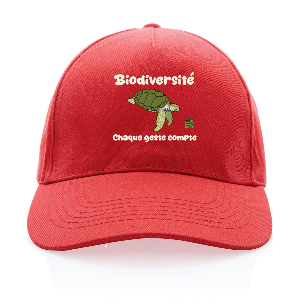 Image front Casquette écoresponsable - "Chaque geste compte"