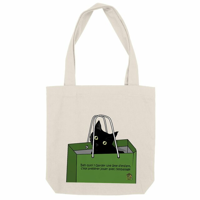 Image back Totebag épais - "Sac mis en abyme"