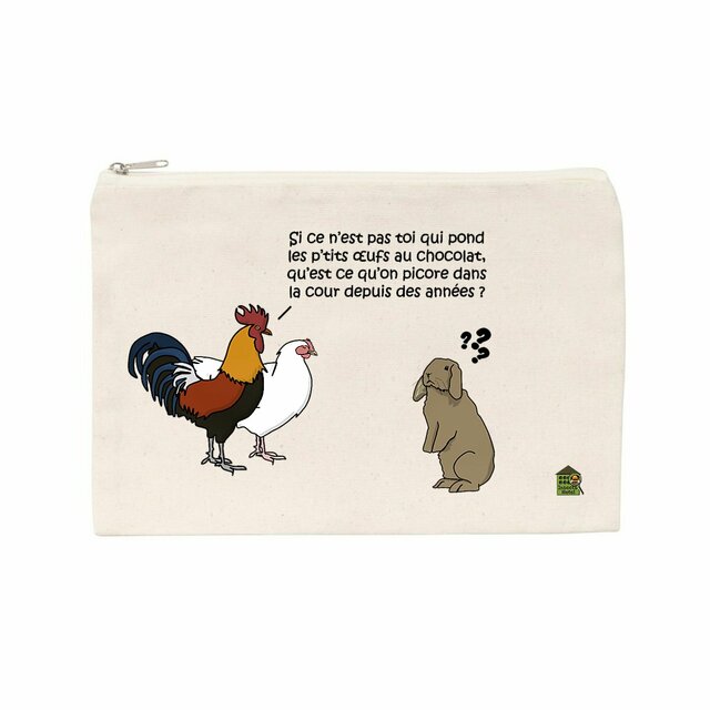 Image back Pochette - "Œufs de Pâques" (lapin)