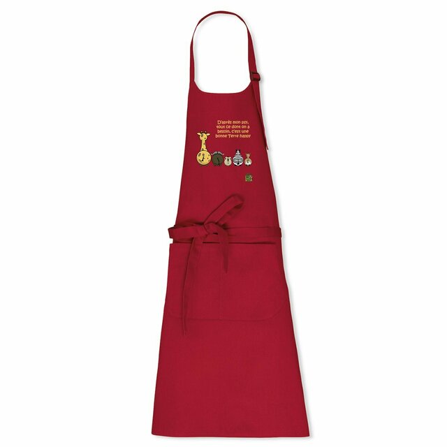 Image back Tablier - femme ou homme - "Terre happy"