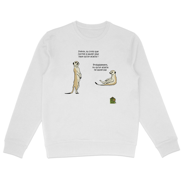 Image back Sweat léger - femme ou homme - "Saut en hauteur"