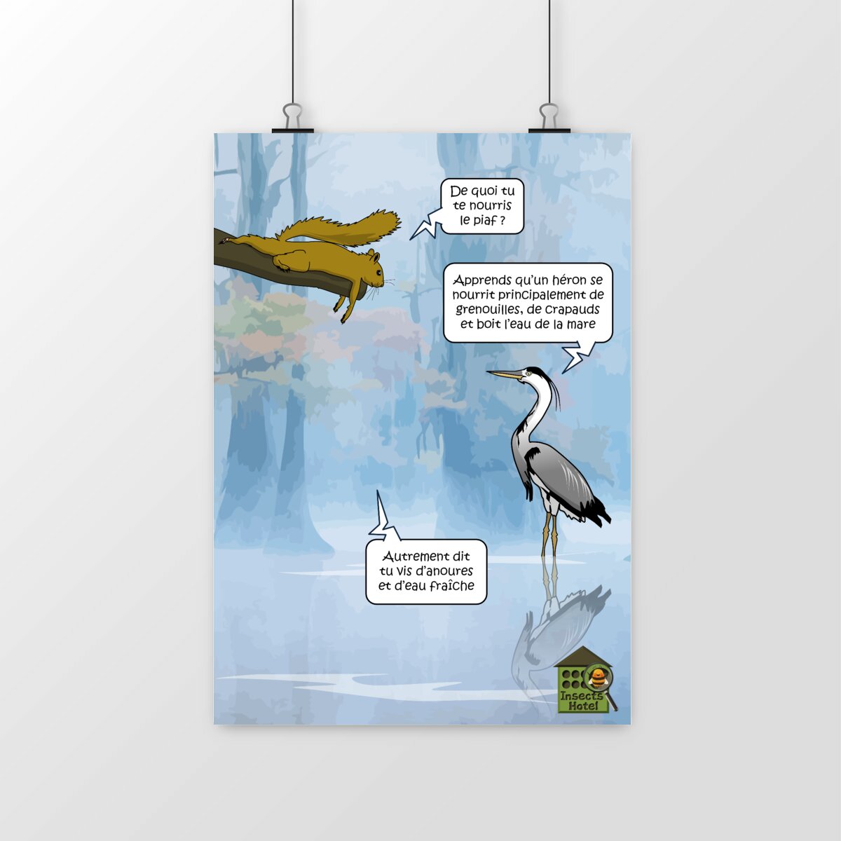 Image front Poster - "Ah l'anoure !"