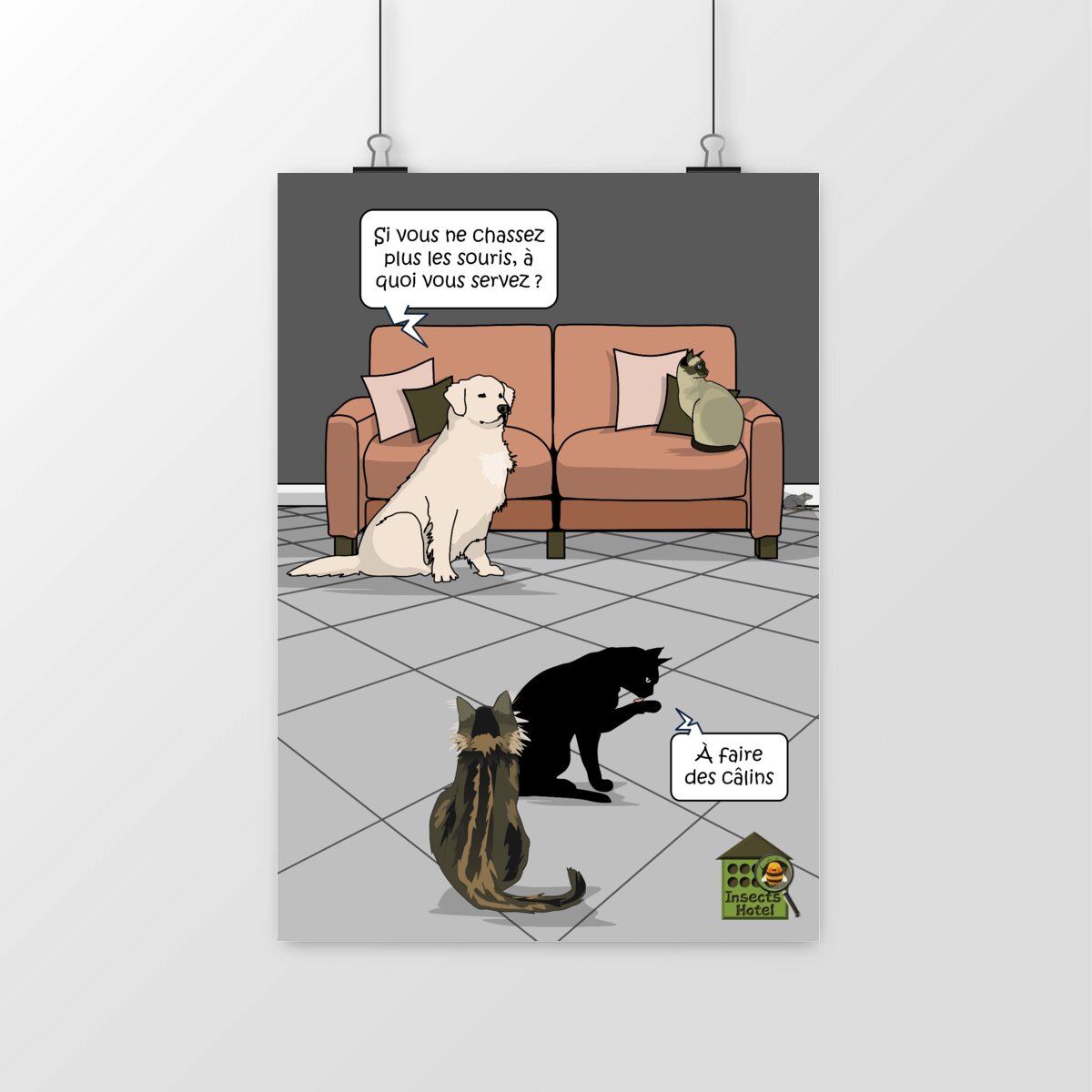 Image front Poster - "Indispensable superflu"