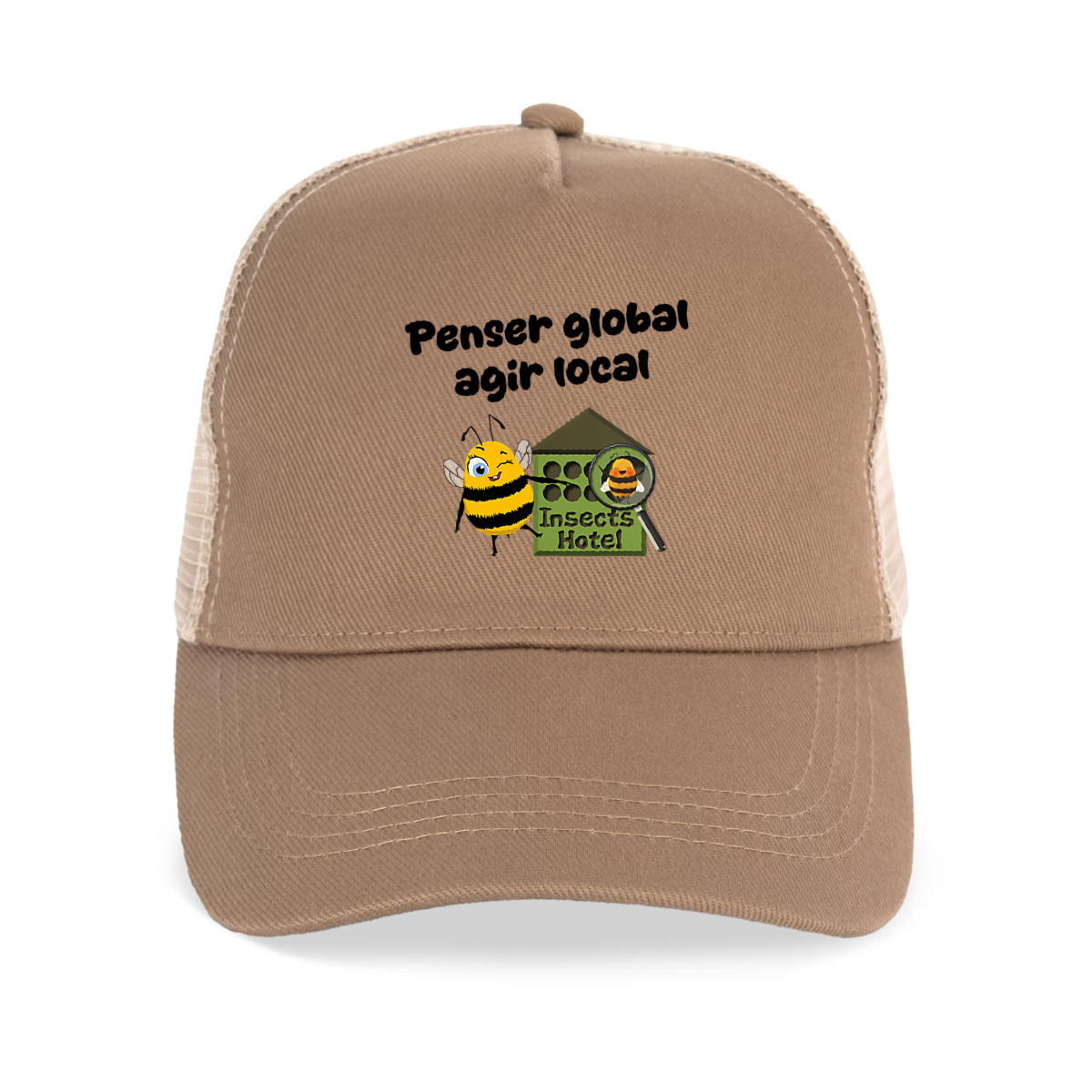 Image back Casquette - "Penser global, agir local"