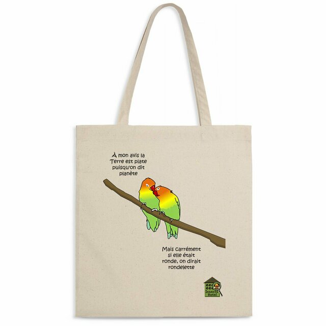 Image back Totebag léger - "Logique"