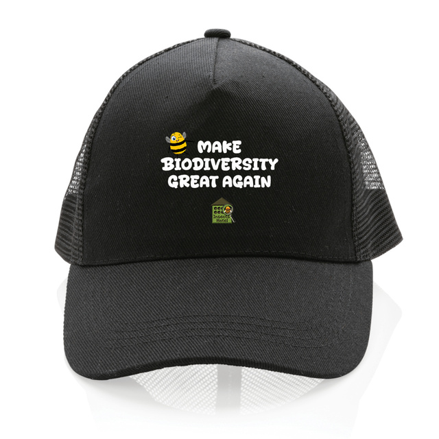 Image front Casquette Trucker - "Make biodiversity great again"