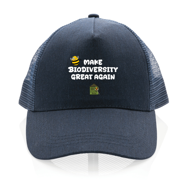 Image back Casquette Trucker - "Make biodiversity great again"